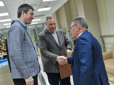 Поздравление с юбилеем от федерации гребного спорта России / Павел Железняк