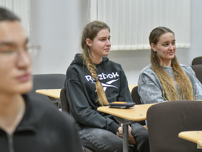 Встреча с иностранными студентами Университета / Павел Железняк