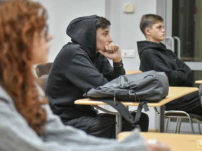 Встреча с иностранными студентами Университета / Павел Железняк