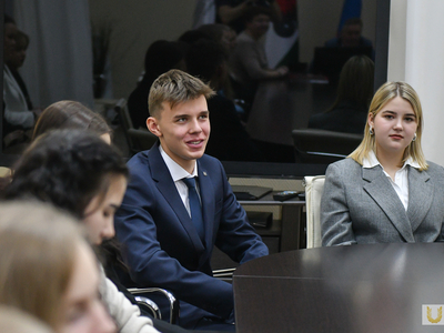 Чествование студентов колледжа Университета / Павел Железняк
