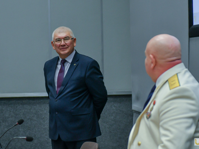 Герои России. Встреча со студентами / Павел Железняк