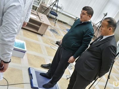 Представители Бухарского госуниверситета в Поволжском и встреча с ректором / Павел железняк