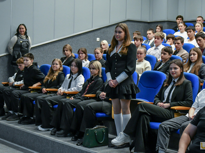 Герои России. Встреча со студентами / Павел Железняк