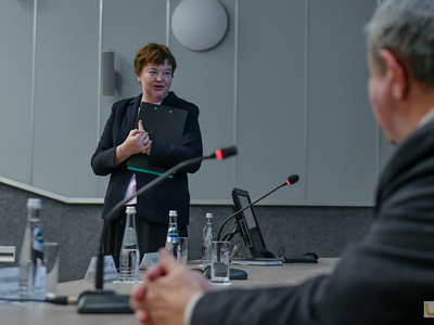 Герои России. Встреча со студентами / Павел Железняк