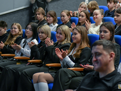 Герои России. Встреча со студентами / Павел Железняк