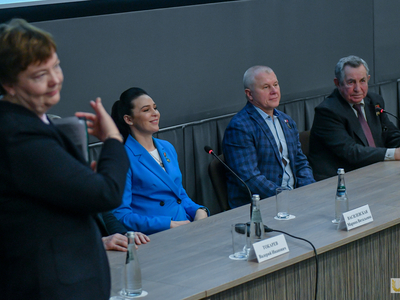 Герои России. Встреча со студентами / Павел Железняк