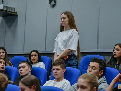 Герои России. Встреча со студентами / Павел Железняк