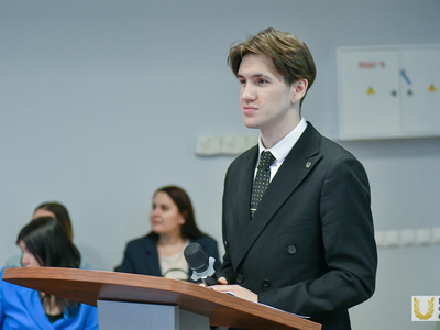 Вручения дипломов выпускникам-магистрантам Института заочного образования / Павел Железняк