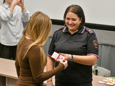 Вручение удостоверений народного дружинника / Павел Железняк