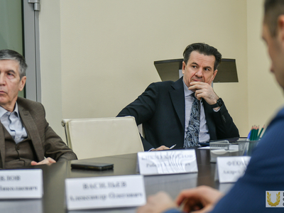 Встреча с руководством Федерации гребли на байдарках и каноэ РФ / Павел Железняк