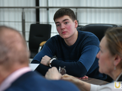 Встреча с Юрием Корниловым - главным советником Управления Раиса РТ по вопросам антикоррупционной политике / Павел Железняк