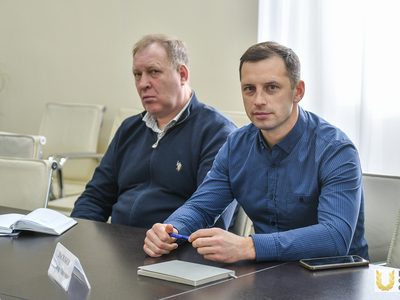 Встреча с руководством Федерации гребли на байдарках и каноэ РФ / Павел Железняк