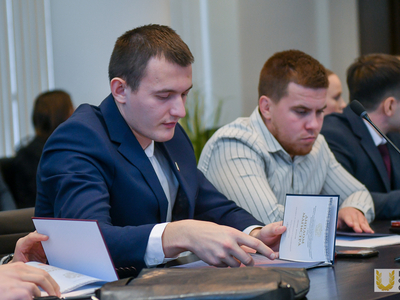 Вручения дипломов выпускникам-магистрантам Института заочного образования / Павел Железняк