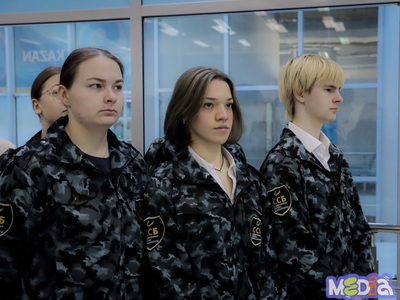 Межвузовская эстафета «Огонь Победы» / Валерия Соколова, Павел Железняк