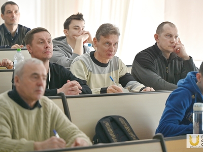 Судейский семинар по спортивной гимнастике / Валерия Соколова, Павел Железняк