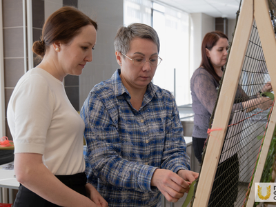 Плетение маскировочных сетей / Алексей Куликов