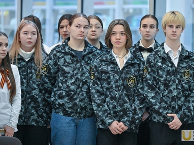 Межвузовская эстафета «Огонь Победы» / Валерия Соколова, Павел Железняк