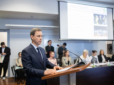 Отчетная конференция Федерации волейбола РТ / Павел Железняк, пресс-служба минспорта РТ