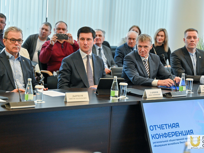 Отчетная конференция Федерации волейбола РТ / Павел Железняк, пресс-служба минспорта РТ