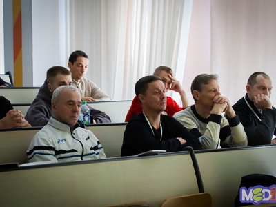 Судейский семинар по спортивной гимнастике / Валерия Соколова, Павел Железняк