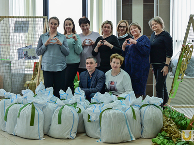 Плетение и отправка маскировочных сетей / Павел Железняк