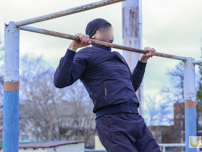 Выездное выполнение нормативов комплекса ГТО для бойцов казанского отряда спецназначения «Барс» / Алина Гильмуллина