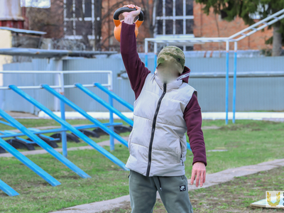 Выездное выполнение нормативов комплекса ГТО для бойцов казанского отряда спецназначения «Барс» / Алина Гильмуллина