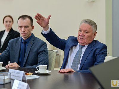 Встреча ректора с Николаем Гарбовским / Павел Железняк