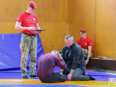 Выездное выполнение нормативов комплекса ГТО для бойцов казанского отряда спецназначения «Барс» / Алина Гильмуллина