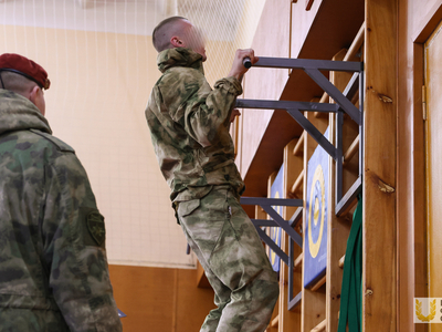 Выездное выполнение нормативов комплекса ГТО для бойцов казанского отряда спецназначения «Барс» / Алина Гильмуллина