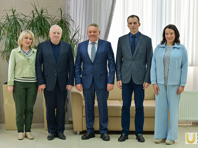 Встреча ректора с Николаем Гарбовским / Павел Железняк