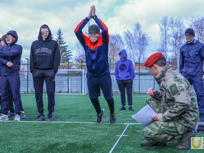 Выездное выполнение нормативов комплекса ГТО для бойцов казанского отряда спецназначения «Барс» / Алина Гильмуллина
