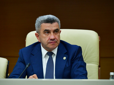 Брифинг в Кабинете Министров Республики Татарстан с участием ректора университета / пресс-служба Правительства РТ