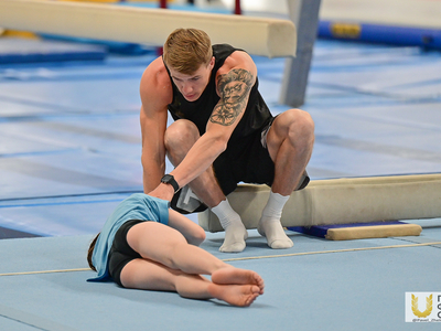 Учебно-тренировочные сборы юношеской сборной ПФО в Центре гимнастике / Павел Железняк