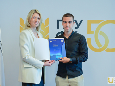 Вручение лицензионных карточек и дипломов УЕФА аттестационного уровня «С-УЕФА» / Павел Железняк