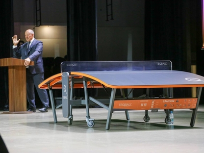 
Republican Conference of Education and Science Workers: All About Teqball from the Stage of a Sports University in Tatarstan
