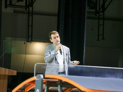 
Republican Conference of Education and Science Workers: All About Teqball from the Stage of a Sports University in Tatarstan
