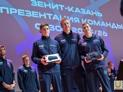 Презентация ВК "Зенит-Казань" и "Академия-Казань" / Павел Железняк