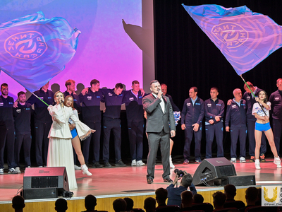 Презентация ВК "Зенит-Казань" и "Академия-Казань" / Павел Железняк