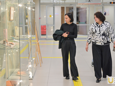 Визит Анастасии Жуковой директора Дирекции форума «Спортивная держава» / Павел Железняк