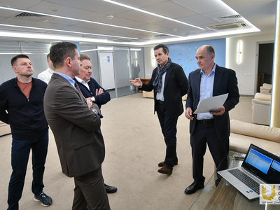 Выездное совещание на объектах университета с участием министра спорта Татарстана / Павел Железняк