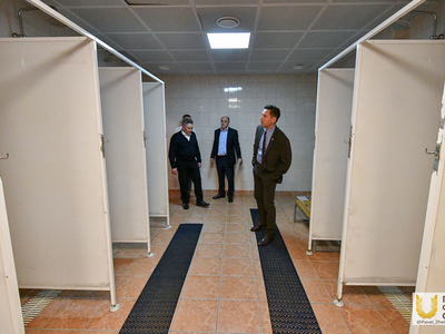 Выездное совещание на объектах университета с участием министра спорта Татарстана / Павел Железняк