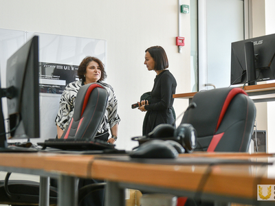 Визит Анастасии Жуковой директора Дирекции форума «Спортивная держава» / Павел Железняк