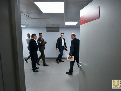 Выездное совещание на объектах университета с участием министра спорта Татарстана / Павел Железняк