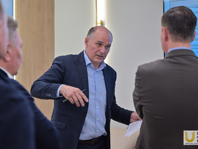 Выездное совещание на объектах университета с участием министра спорта Татарстана / Павел Железняк