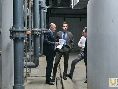 Выездное совещание на объектах университета с участием министра спорта Татарстана / Павел Железняк