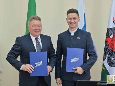 Соглашение о сотрудничестве с «Молодой Гвардией Единой России» / Павел Железняк