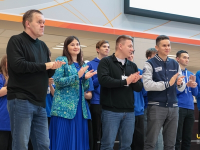 Встреча делегации форума для молодежи Татарстана и ЛНР «Мост единства» / Алина Гильмуллина