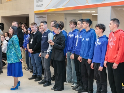 Встреча делегации форума для молодежи Татарстана и ЛНР «Мост единства» / Алина Гильмуллина