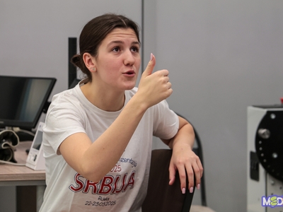 Функциональное обследование сборной Сербии по плаванию / Кира Грудина